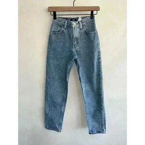 GAP Kids Girls size 10 Mom Jeans Denim 90s Vintage Wash 100% Cotton Blue